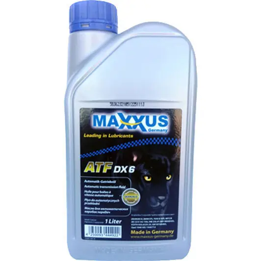 Масло трансмиссионное Maxxus ATF-DX6, канистра 1 л.